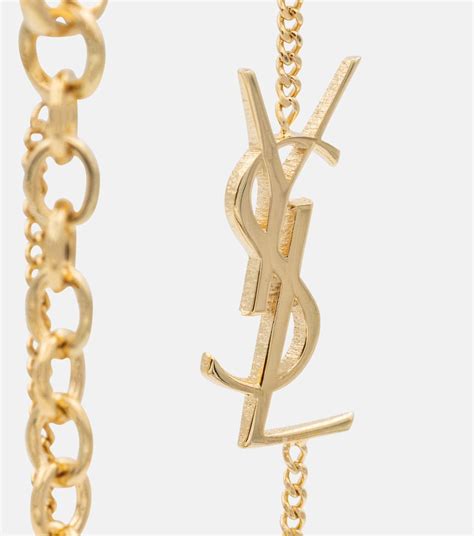 ysl bracelte|YSL interlocking bracelet.